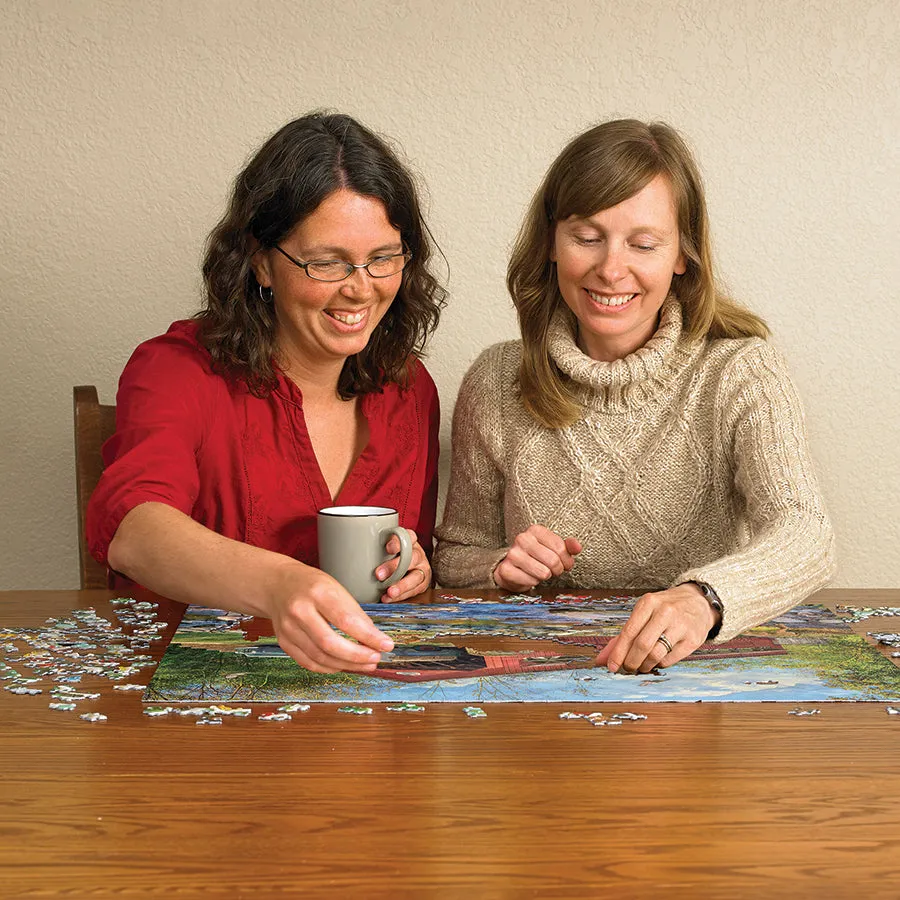Cobble Hill Country puzzle 1000 piese peisaj rural