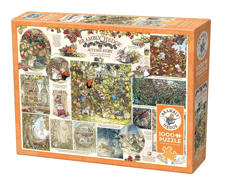 Cobble Hill Brambly Hedge Autumn Story puzzle 1000 piese