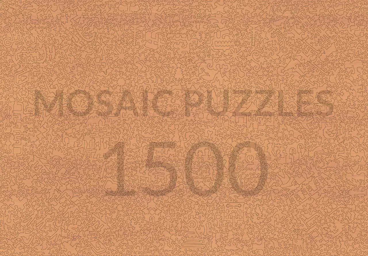 Mosaic Puzzles Midnight Christmas Express puzzle 500 piese
