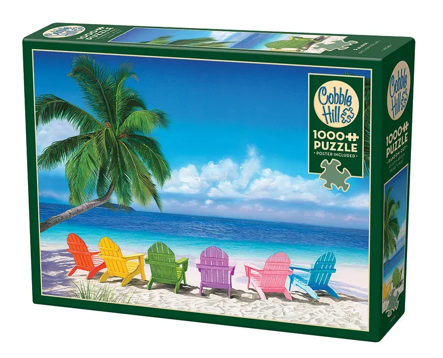 Cobble Hill Paradise puzzle 1000 piese plajă