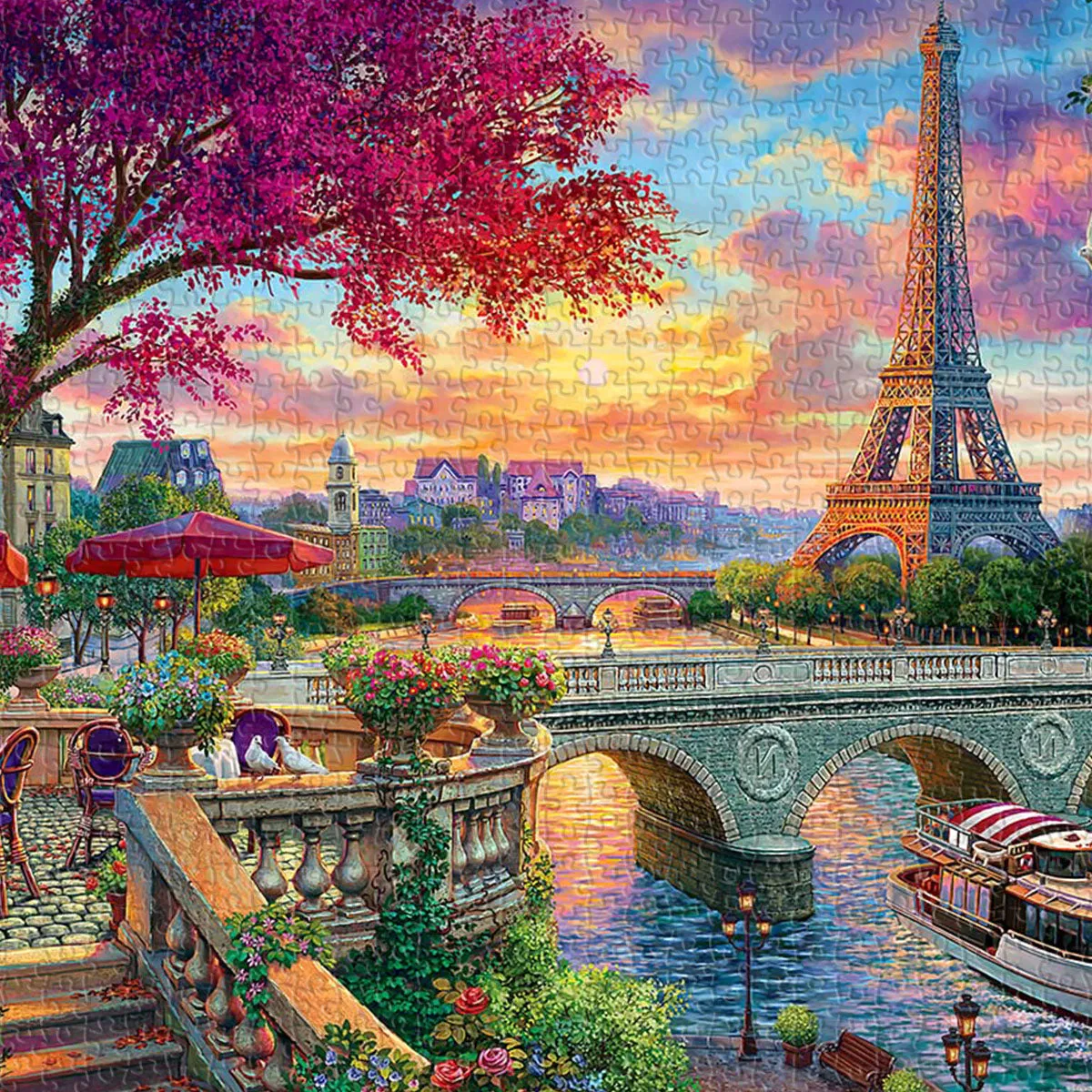 PieceRelax PieceClicks Blooming Paris U1151 puzzle 1008 piese