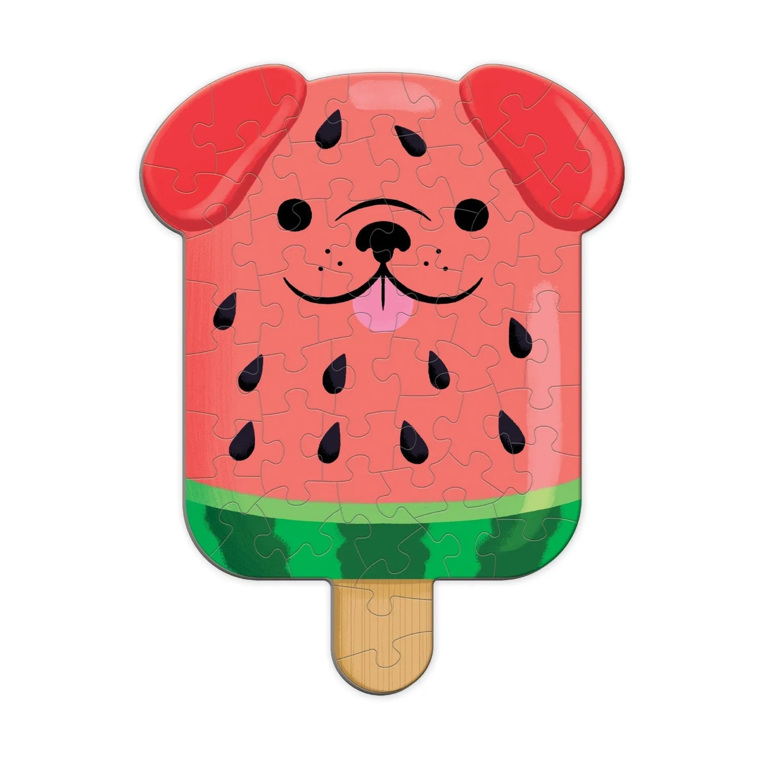 Mudpuppy Watermelon Pupsicle mini puzzle 48 piese parfumat