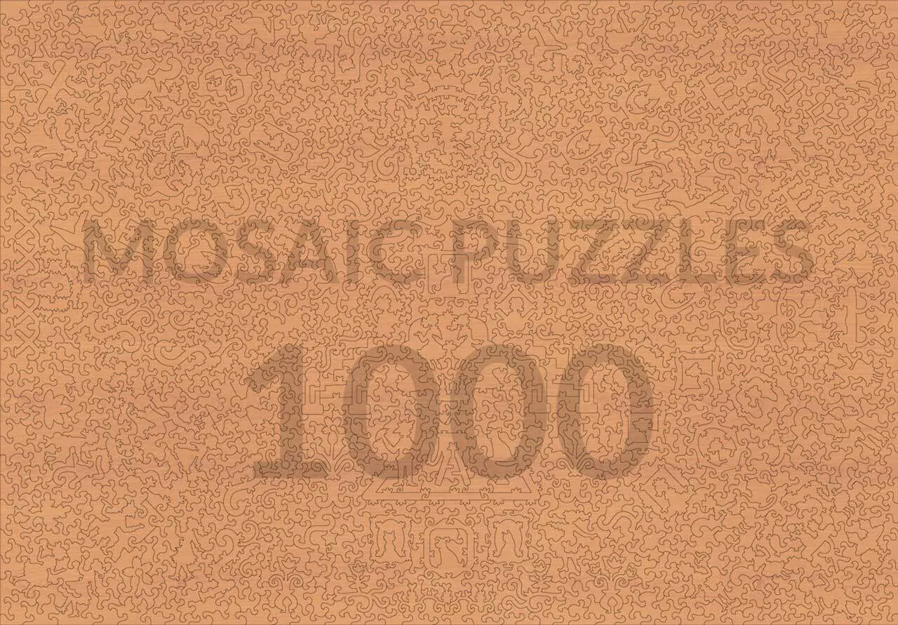 Mosaic Puzzles Mona Lisa puzzle lemn 250 piese arta