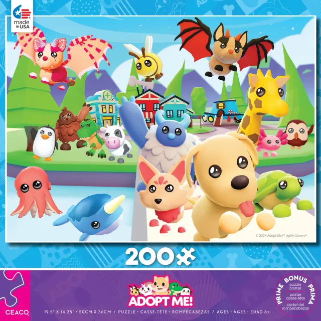 Ceaco Adopt Me puzzle 200 piese pentru copii