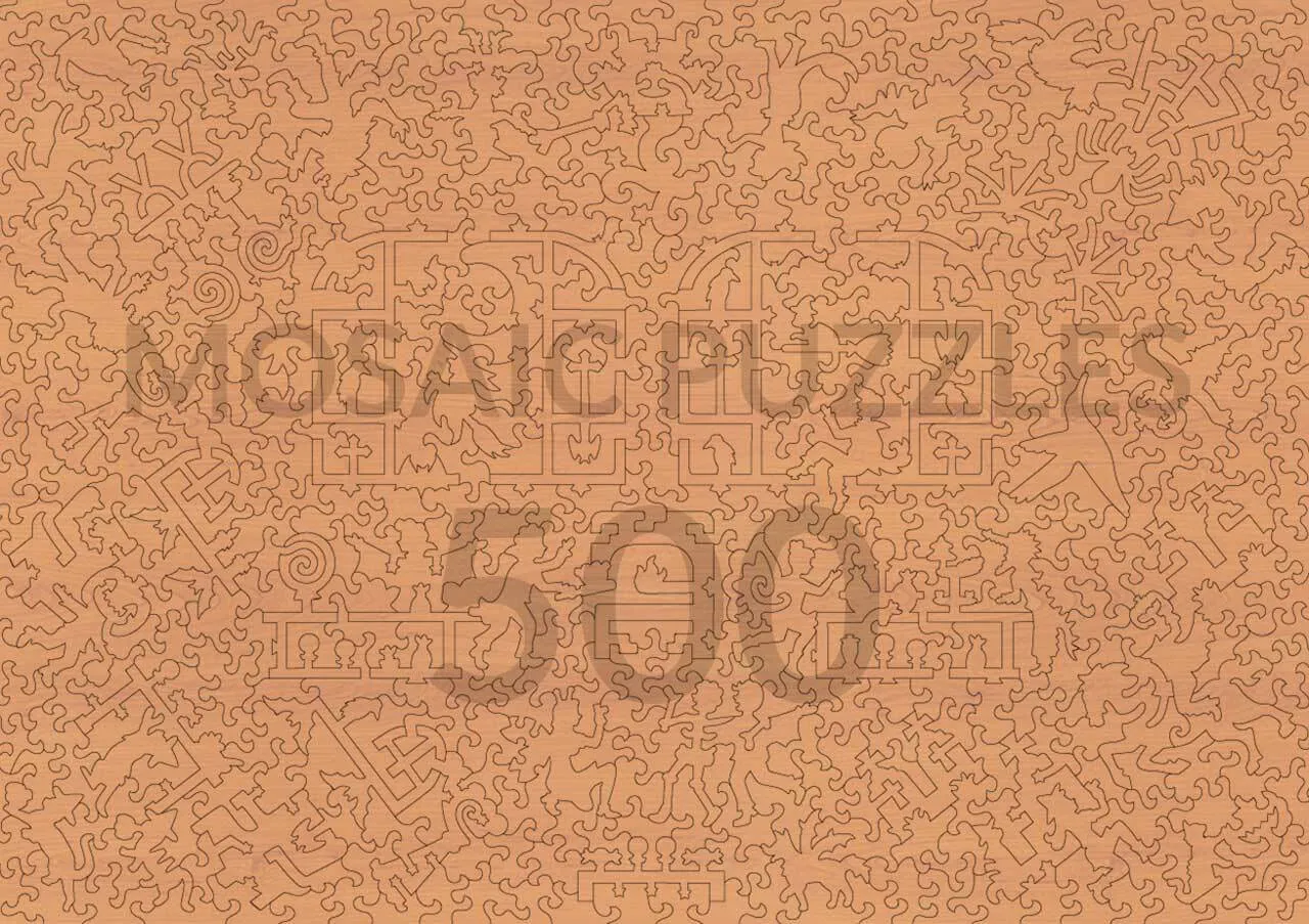 Mosaic Puzzles Midnight Sweet Bites puzzle lemn 250 piese halloween