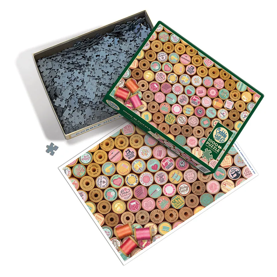Cobble Hill Sew Happy puzzle 1000 piese cusut