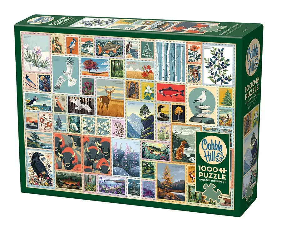Cobble Hill Emblems of Canada puzzle 1000 piese colaj