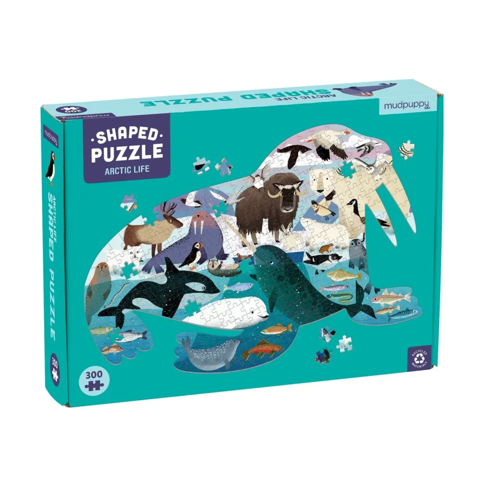 Mudpuppy Arctic Life puzzle contur 300 piese morsa