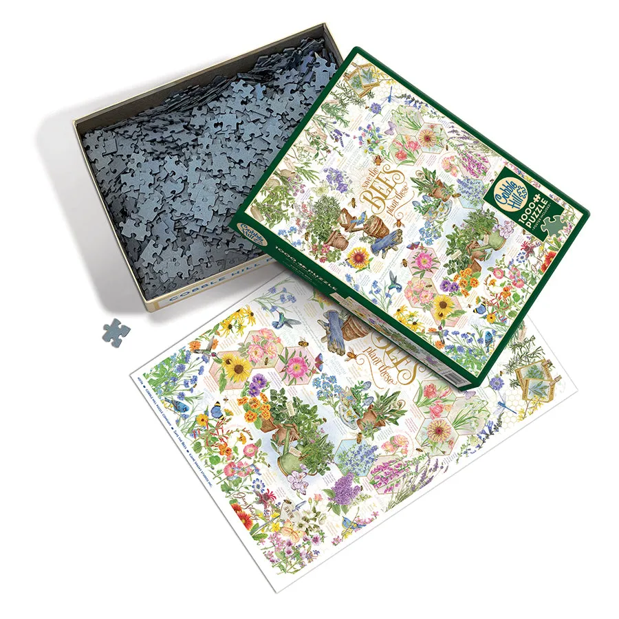 Cobble Hill Save the Bees puzzle 1000 piese albine