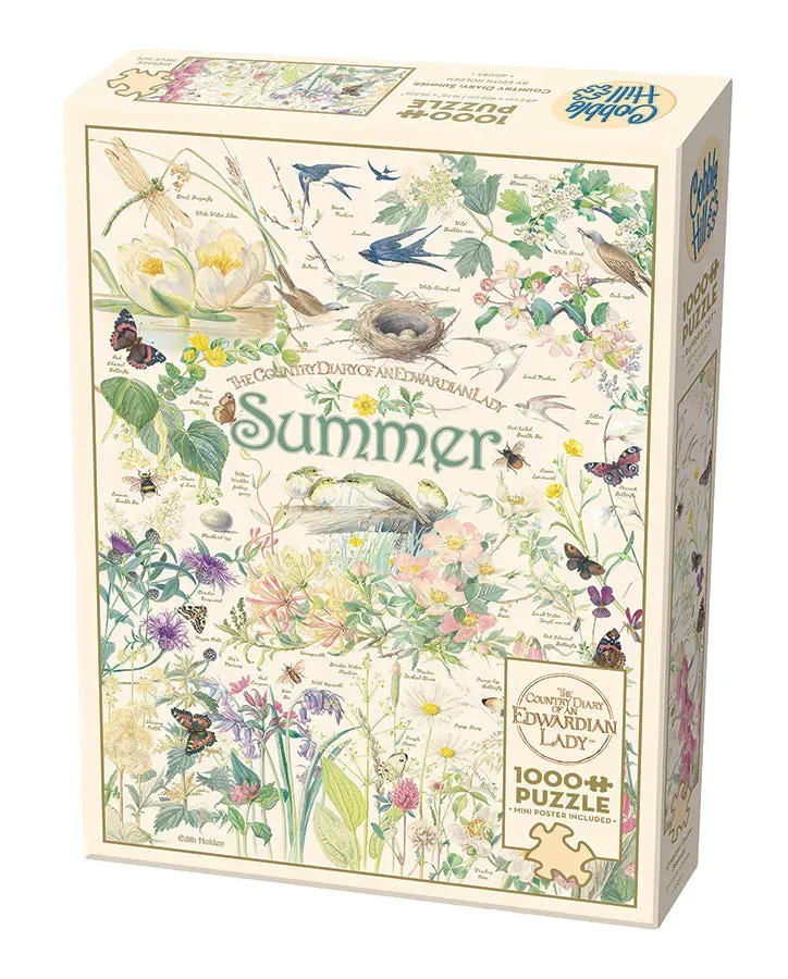 Cobble Hill Country Diary Summer puzzle 1000 piese vara