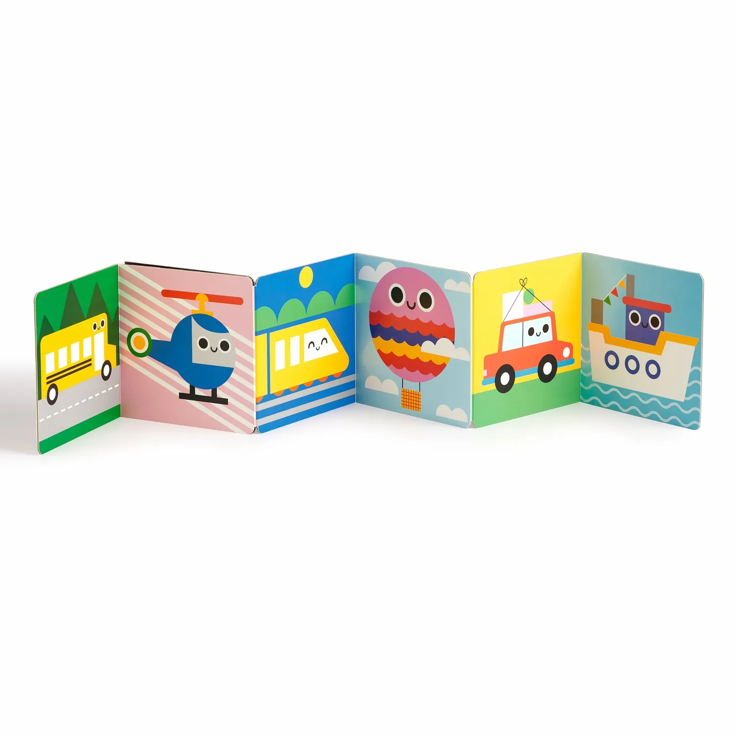 Mudpuppy Vehicles My Tummy carte bebeluși 15x15 cm