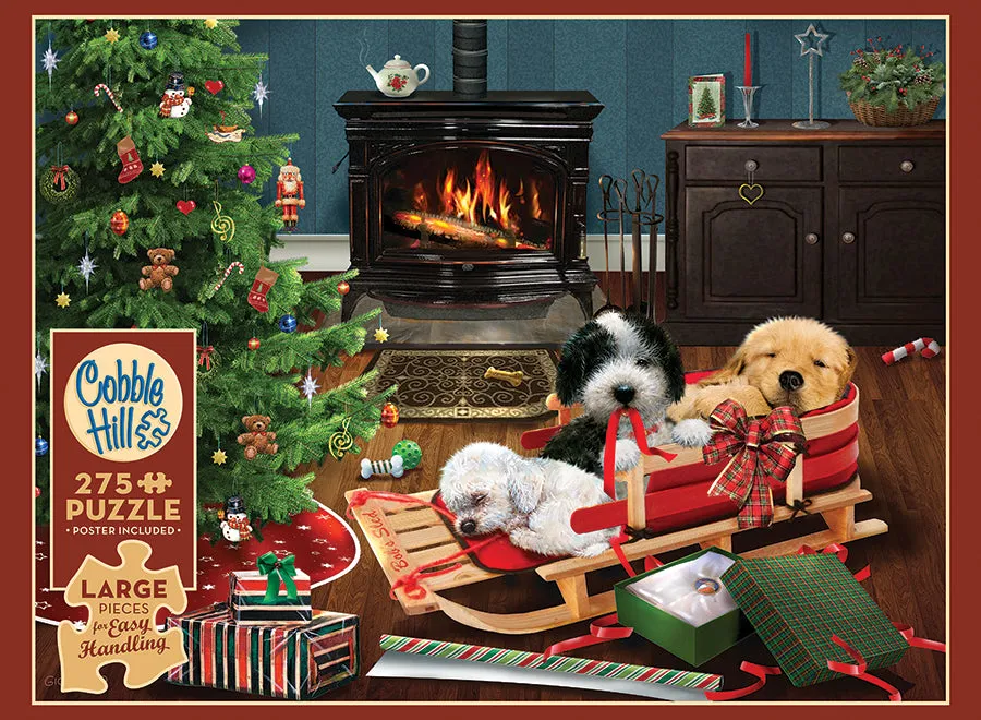 Cobble Hill Best Christmas Gift puzzle 275 piese câini