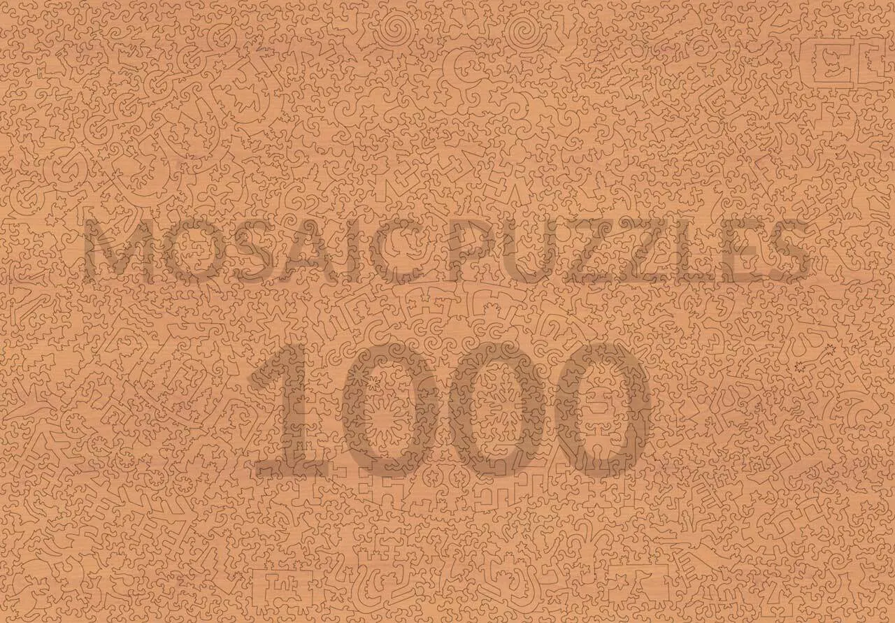 Mosaic Puzzles Midnight Christmas Express puzzle 500 piese