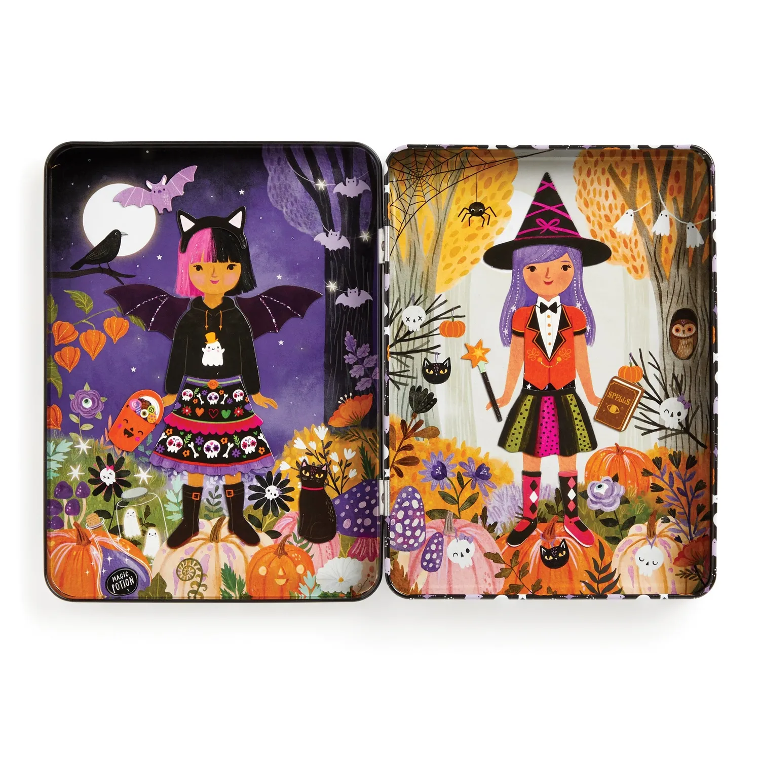 Mudpuppy Spooky Season set magnetic dress-up Halloween