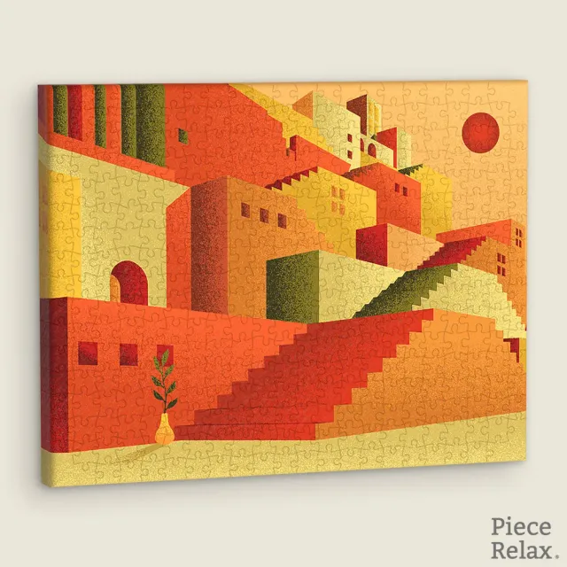 PieceRelax Puzzle Canvas HN1300 Summer Glides Away puzzle mic