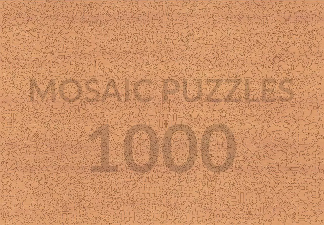 Mosaic Puzzles Yellow Brick Road puzzle lemn 100 piese basm