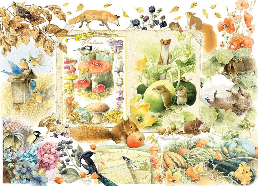 Cobble Hill Nature Journal Autumn puzzle 1000 piese toamna