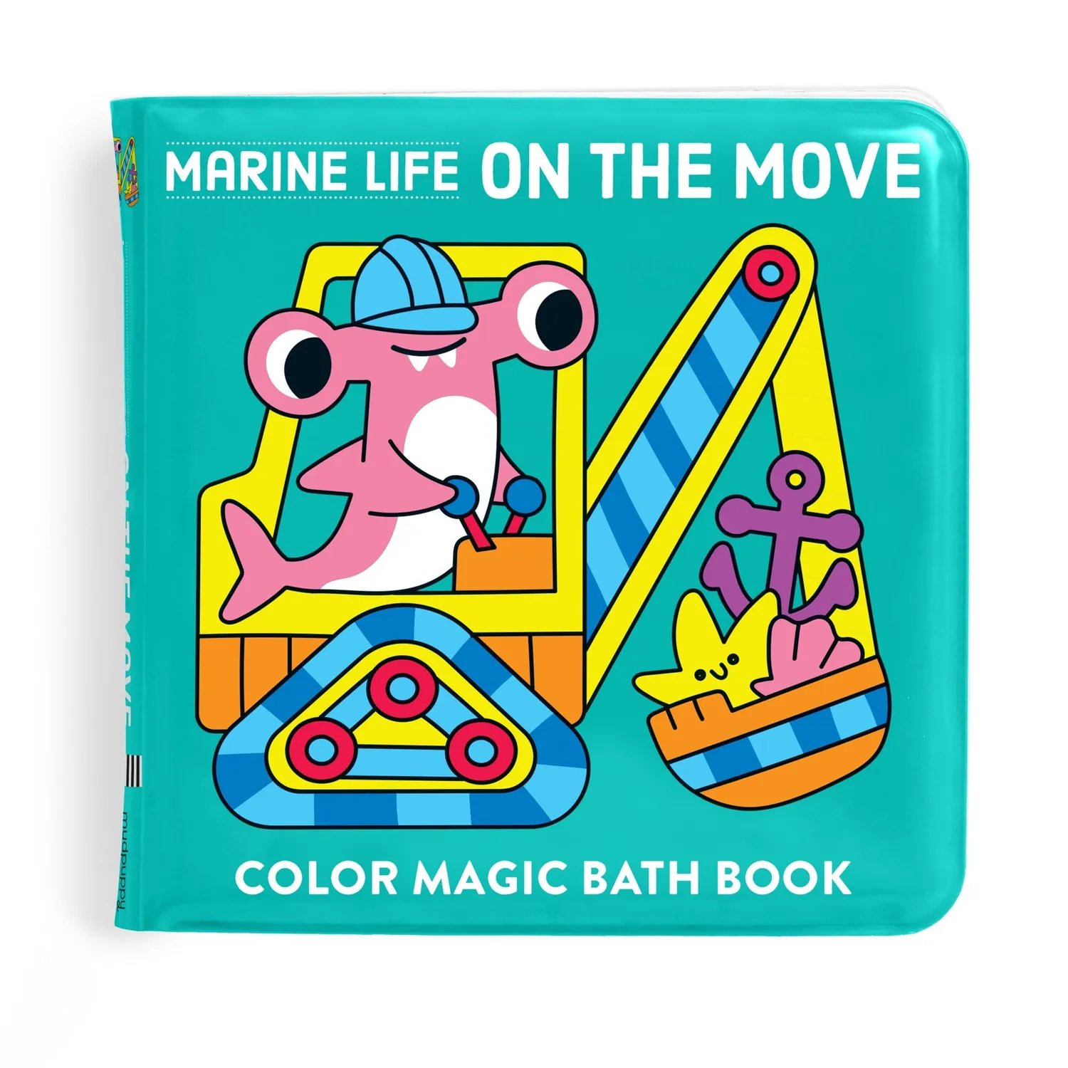 Mudpuppy Marine Life On the Move carte baie 6 pagini apa