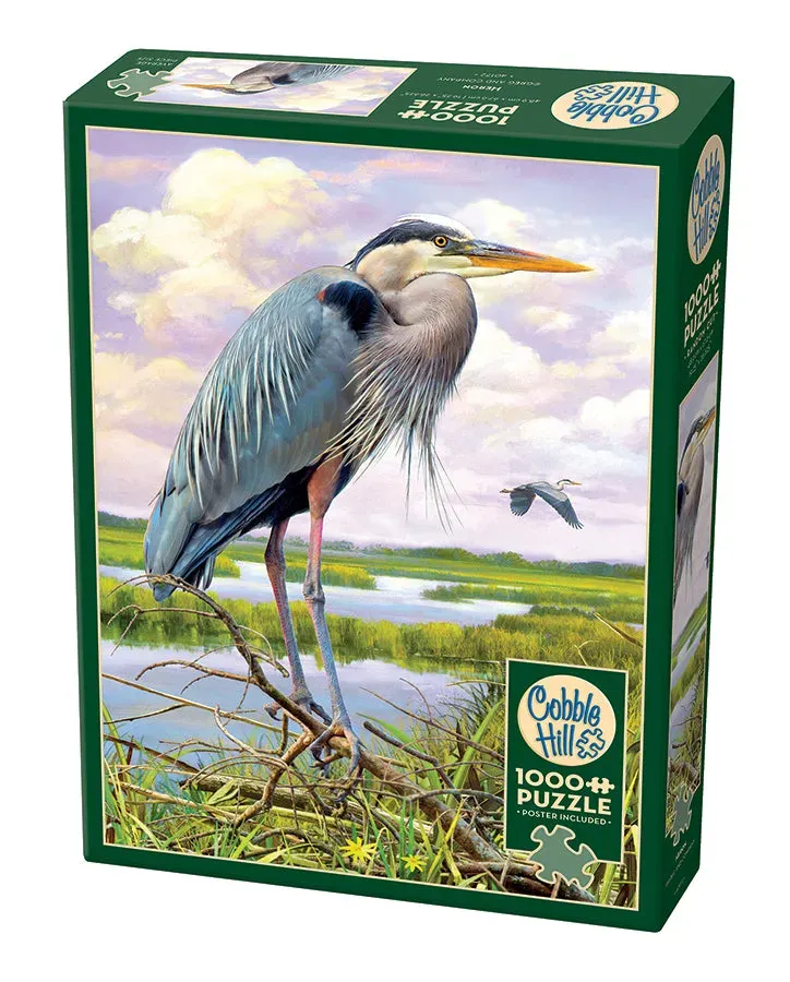 Cobble Hill Heron 40172 puzzle 1000 piese stârc