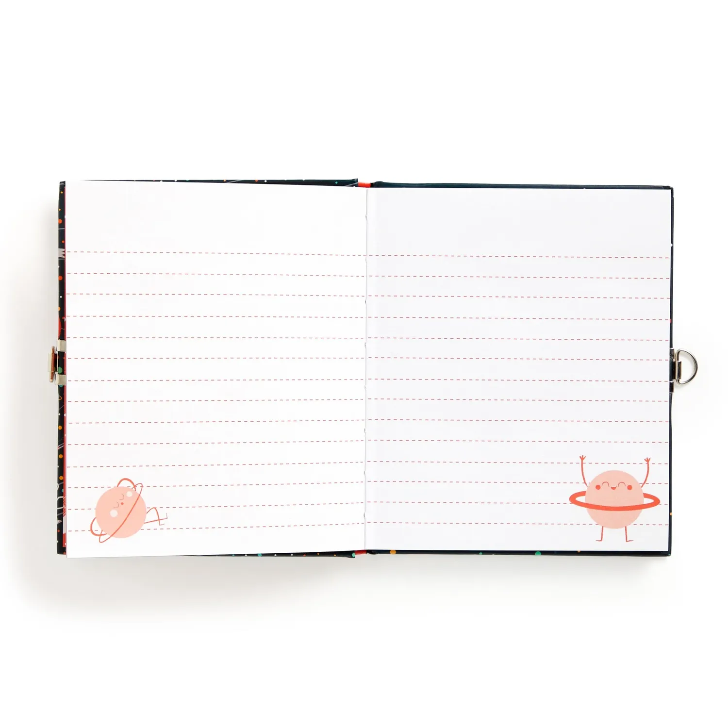 Mudpuppy Solar System Jurnal cu lacăt 192 pagini 16.5x14cm