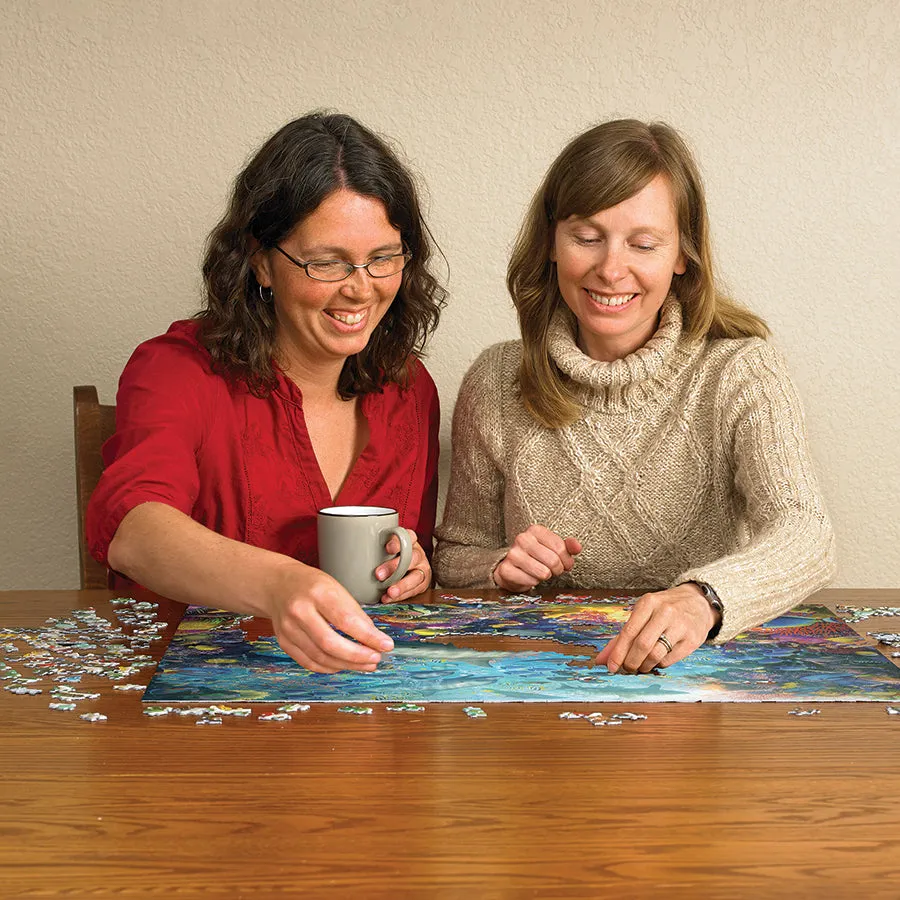 Cobble Hill Vibrant Sea puzzle 1000 piese ocean