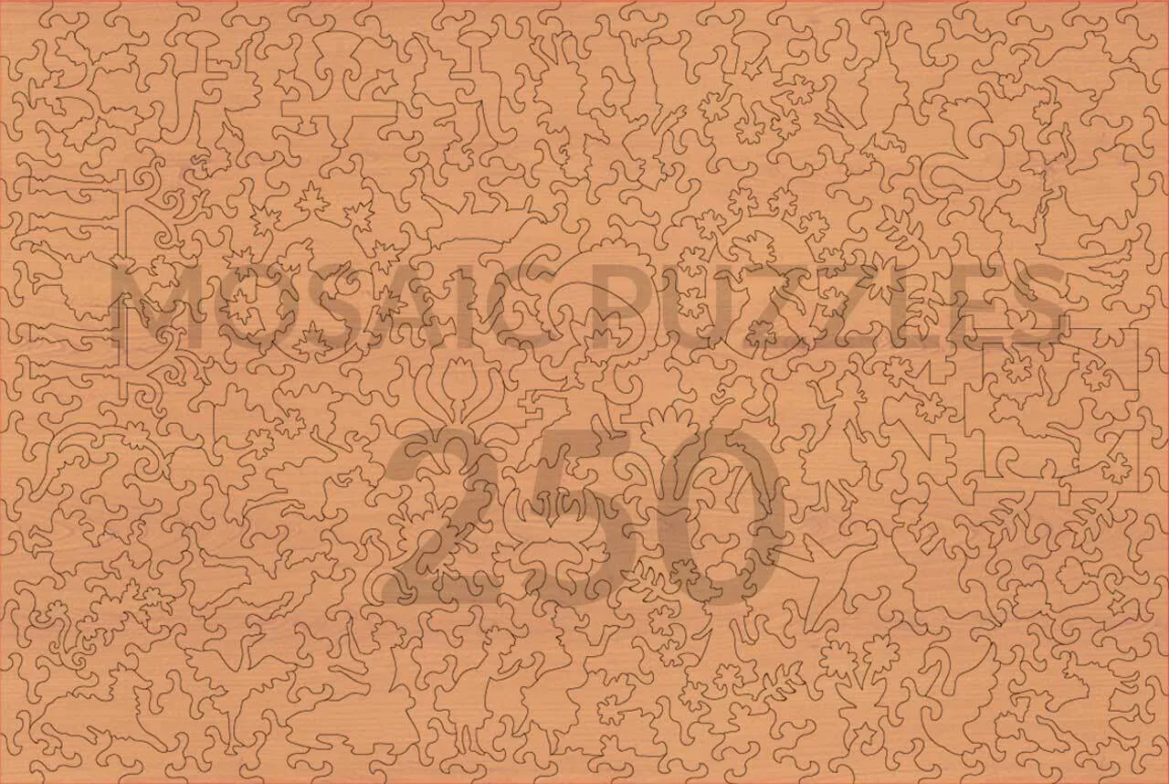 Mosaic Puzzles Rachel Bouquet puzzle lemn 500 piese flori