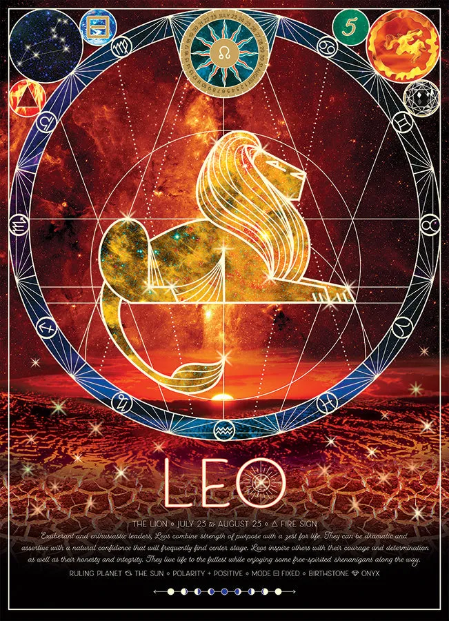 Cobble Hill Leo puzzle 500 piese zodiac
