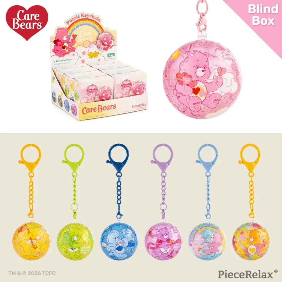PieceRelax A6013 breloc puzzle Care Bears set 6 buc