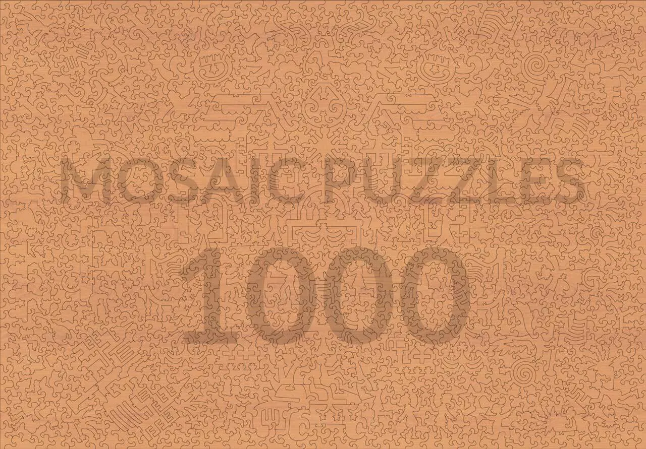 Mosaic Puzzles Independence Day puzzle lemn 500 piese mare
