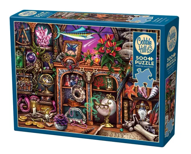 Cobble Hill Cabinet of Curiosities puzzle 500 piese