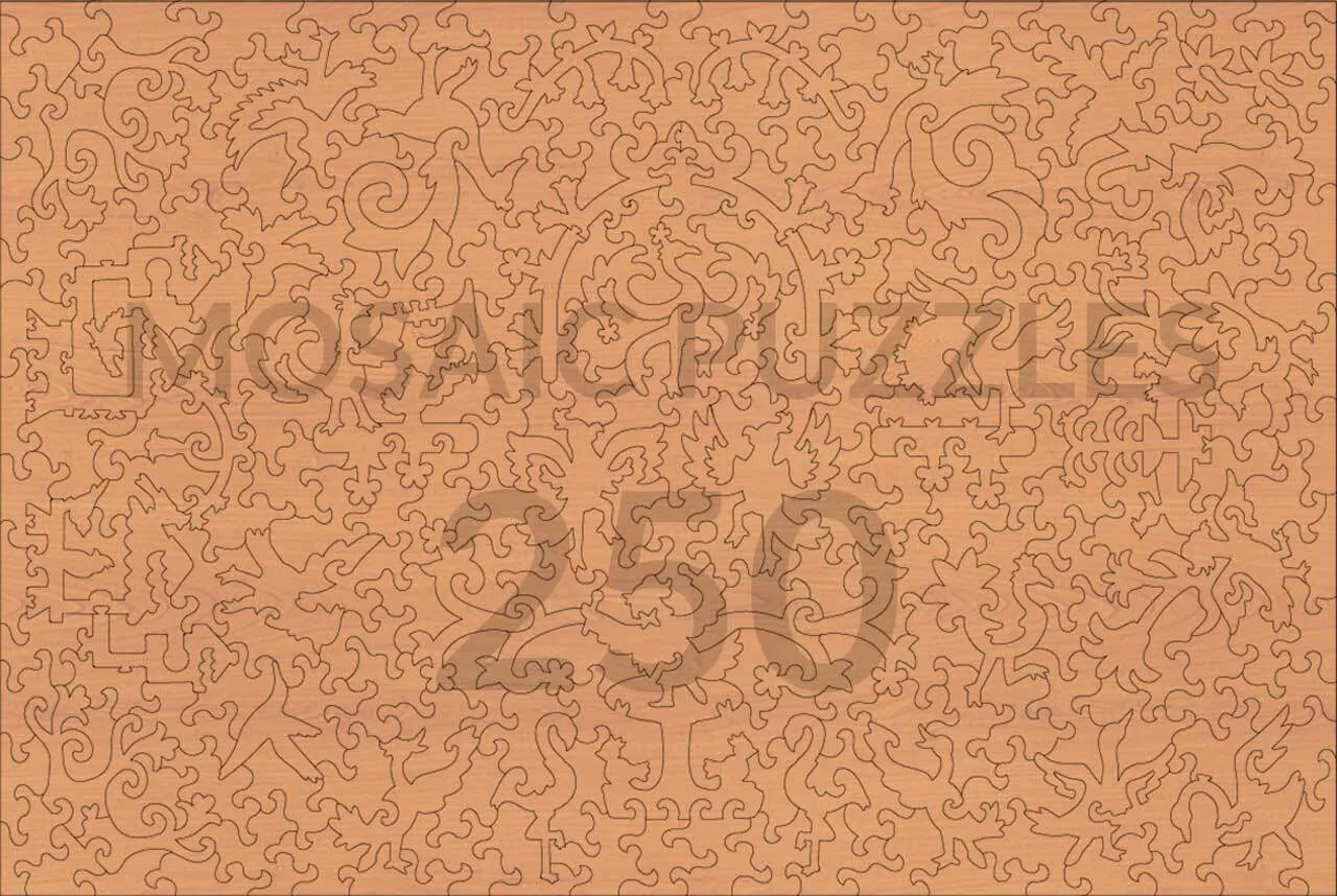 Mosaic Puzzles Singing Garden puzzle lemn 500 piese natura