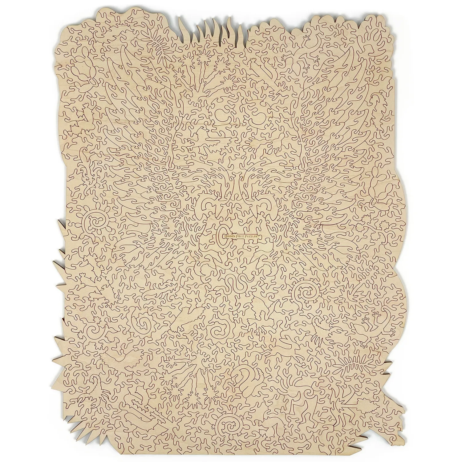 Hidden Piece Puzzles Desert Owl puzzle 605 piese forme neregulate