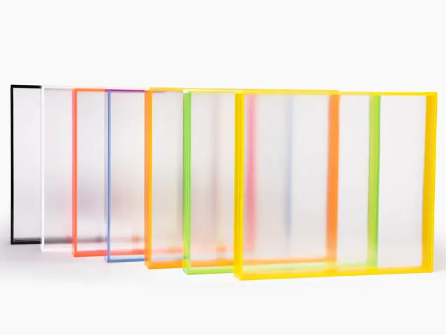 Eklektik Pieces rama acrilica 40x30 cm roz aprins