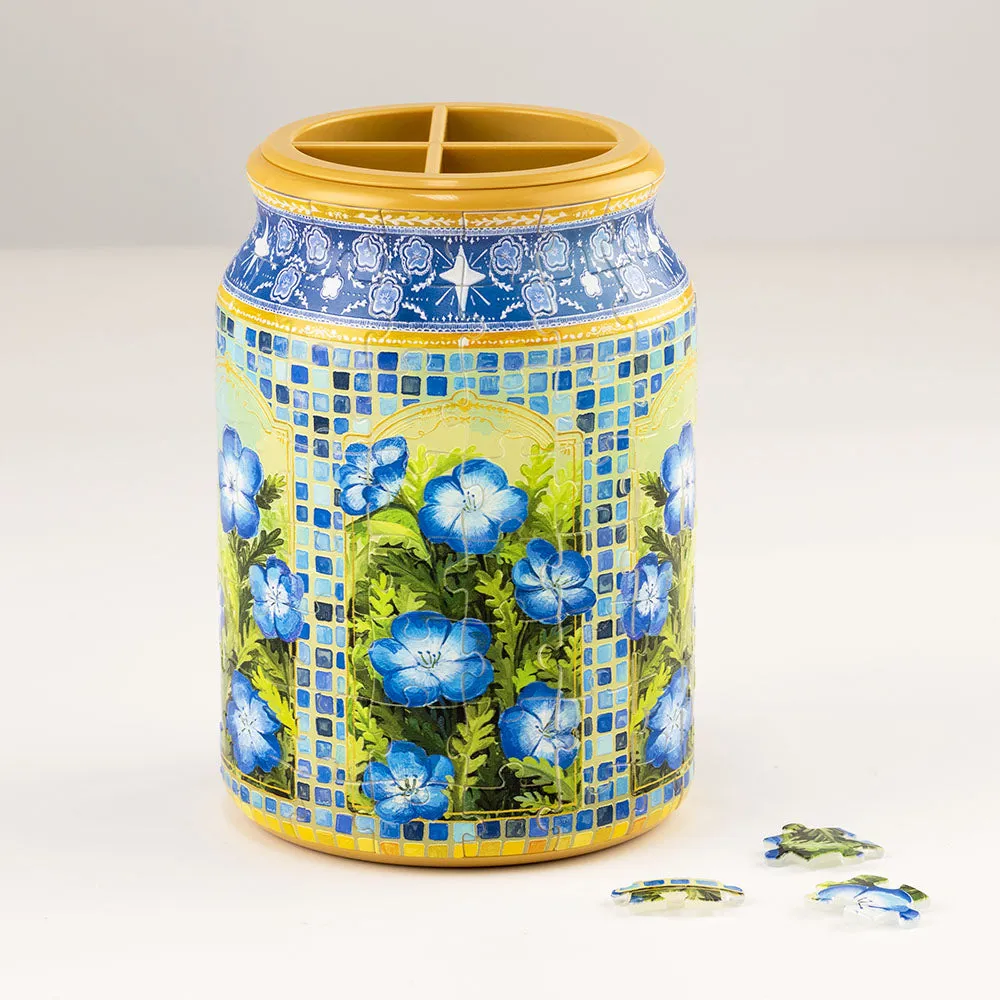 PieceRelax Puzzle Jar The Baby Blue Eyes BA1015 puzzle flori