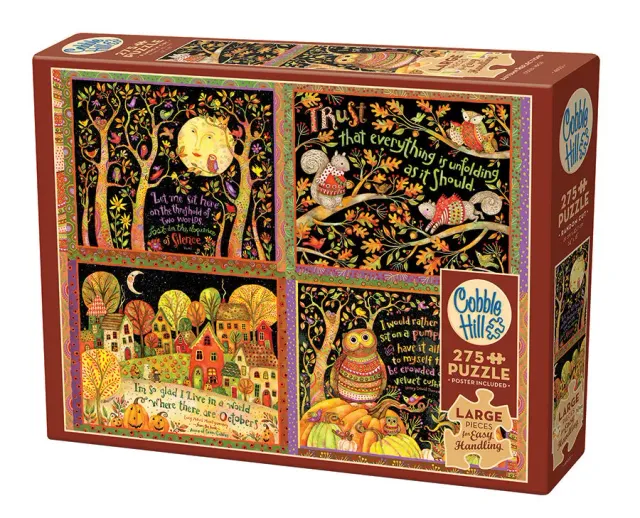 Cobble Hill Easy Handling Autumn Reflections puzzle 275 piese toamna