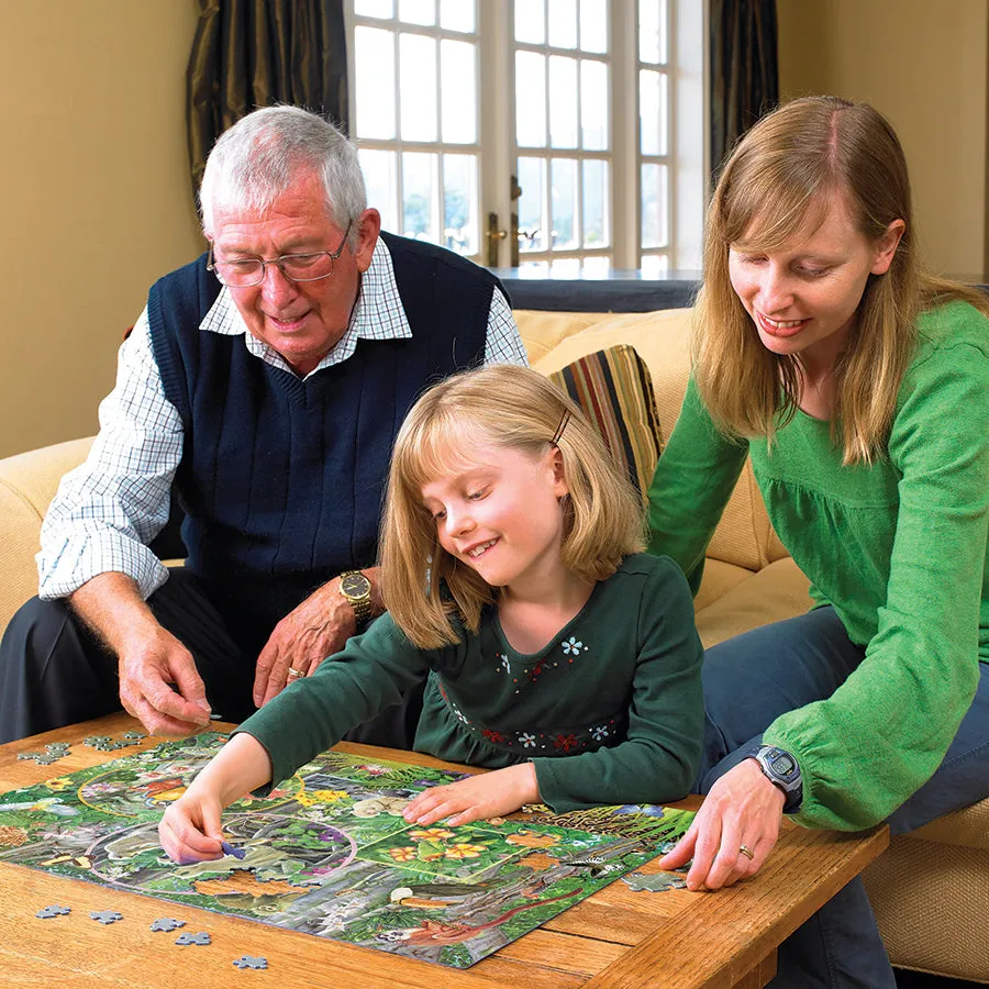 Cobble Hill Rainforest Magic puzzle 350 piese familie