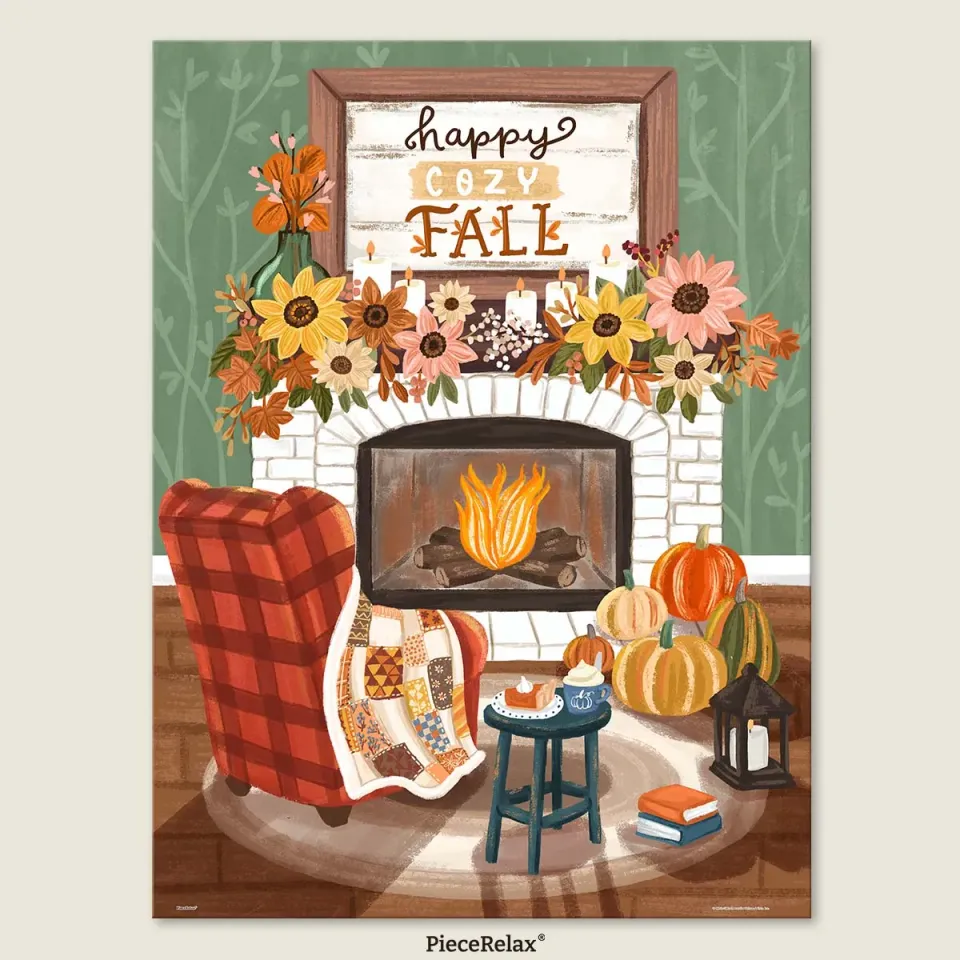 PieceRelax PieceClicks Cozy Autumn U1095 puzzle 1000 piese toamna