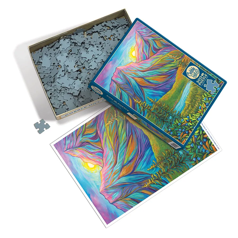 Cobble Hill Secret Solstice puzzle 500 piese peisaj