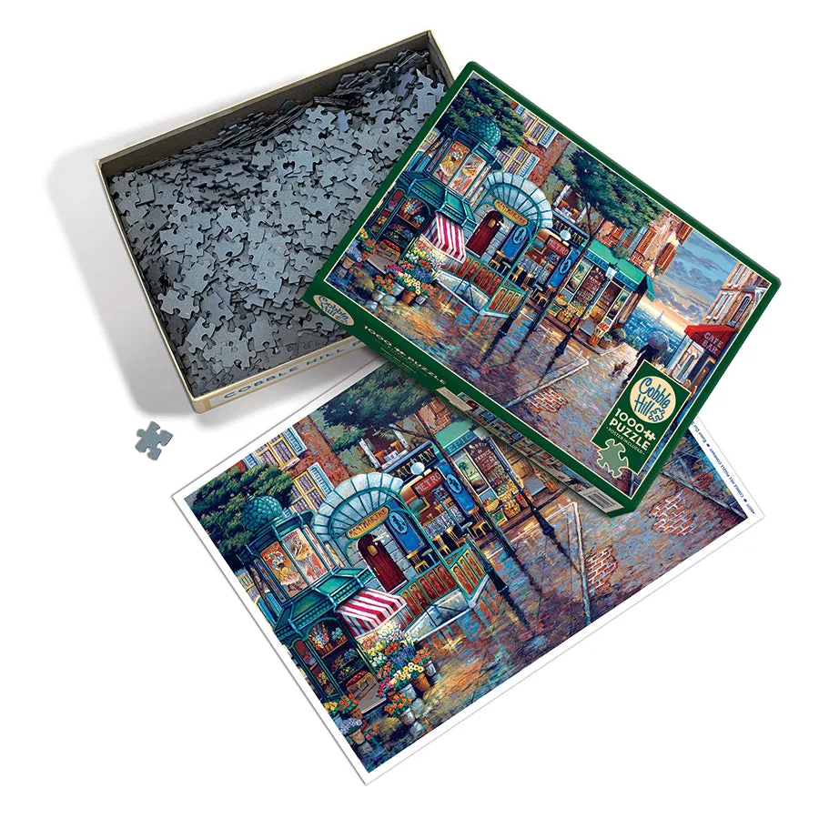 Cobble Hill Rainy Day Stroll puzzle 1000 piese Paris