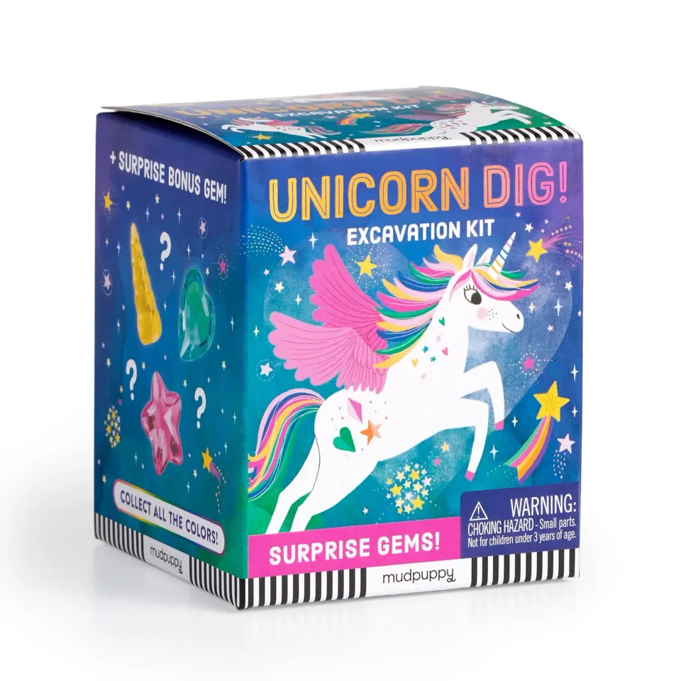 Mudpuppy Unicorn Dig kit excavare cu unicorn 4+ ani