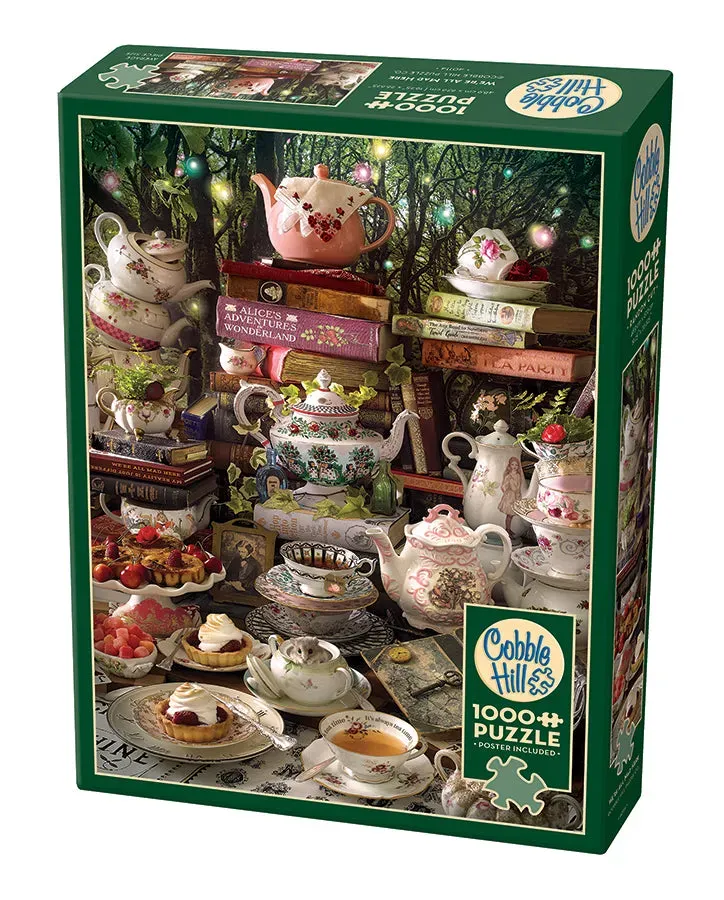 Cobble Hill We're All Mad Here puzzle 1000 piese Alice