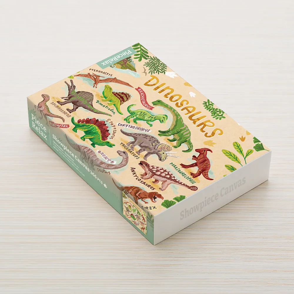 PieceRelax Roardinos puzzle canvas dinozauri copii