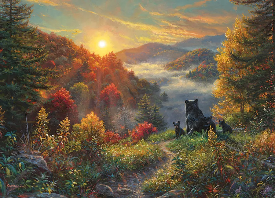 Cobble Hill New Day puzzle 1000 piese cu urși