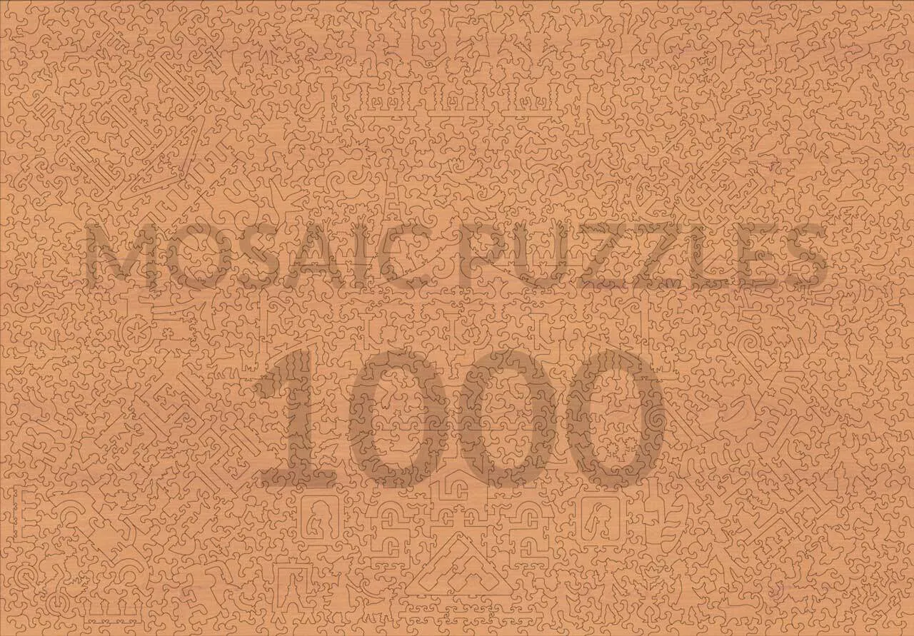Mosaic Puzzles Paris by Ceci New York puzzle lemn 500 piese Paris
