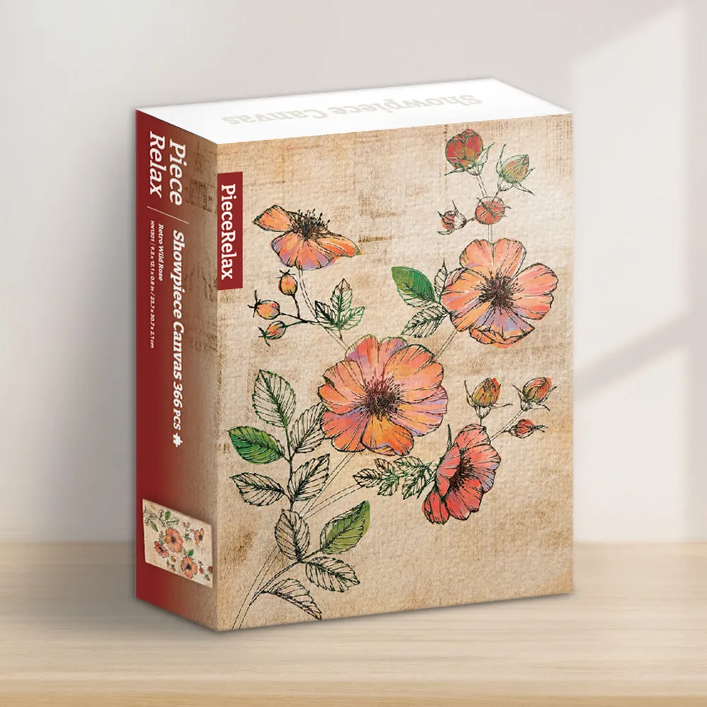 PieceRelax Retro Wild Rose HN1301 puzzle panza floral