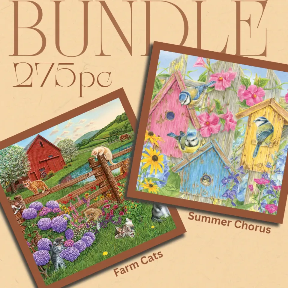 Cobble Hill Pairs Relay puzzle 275 piese set 2 piese mari