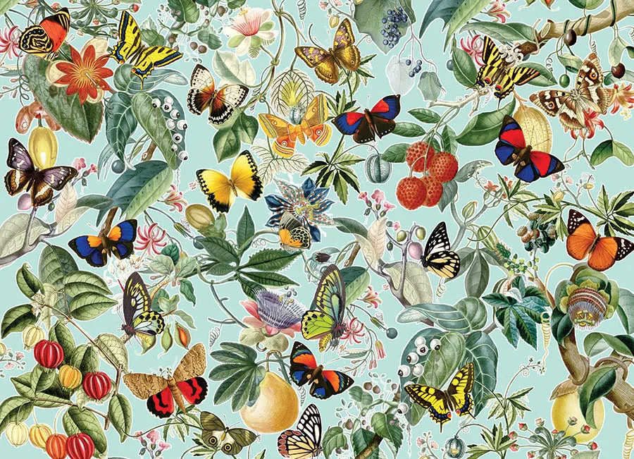 Cobble Hill Fruit and Flutterbies puzzle 1000 piese fluturi