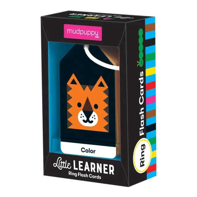 Mudpuppy Little Learner carduri educative 26 bucati cu inel