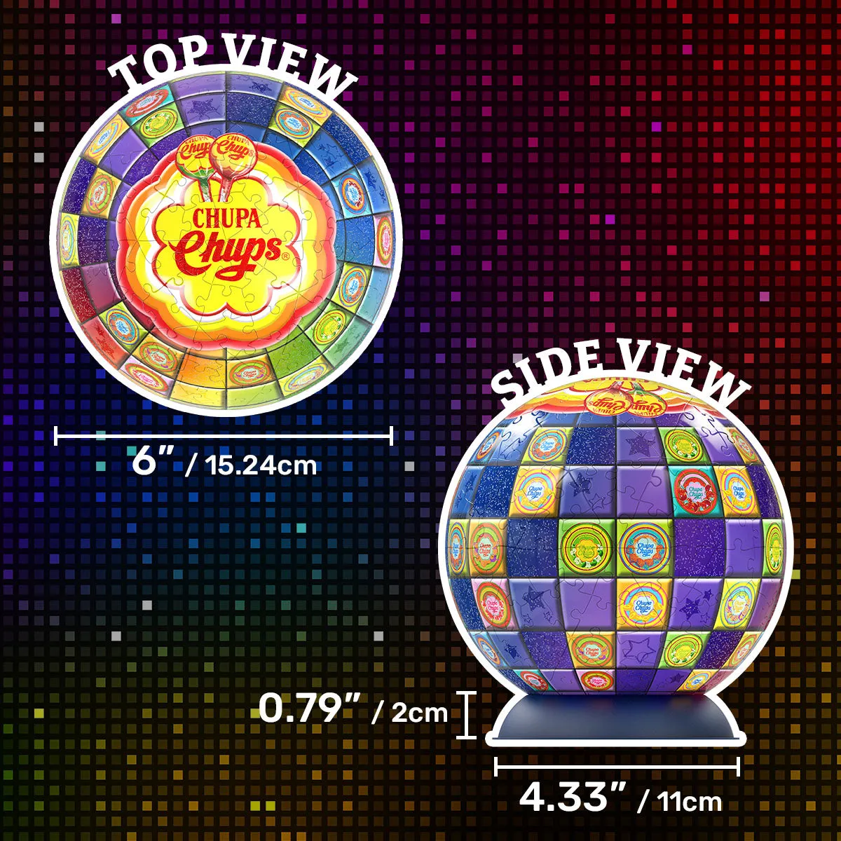PieceRelax Chupa Disco A3905 glob puzzle disco