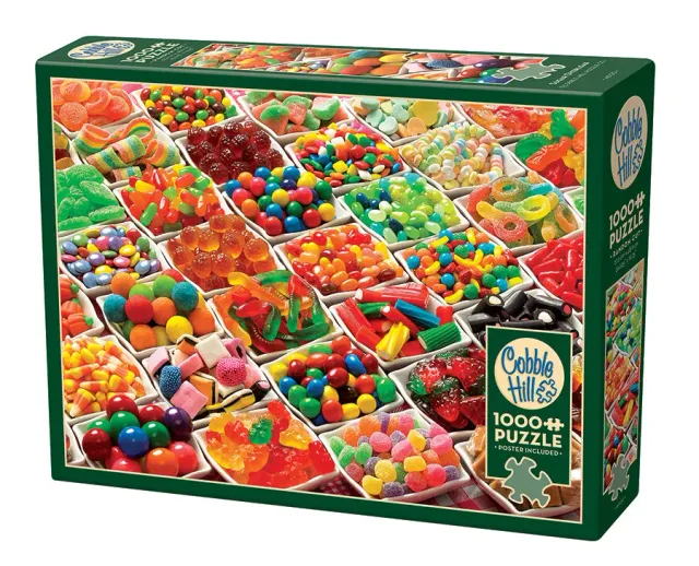 Cobble Hill Sugar Overload puzzle 1000 piese dulciuri
